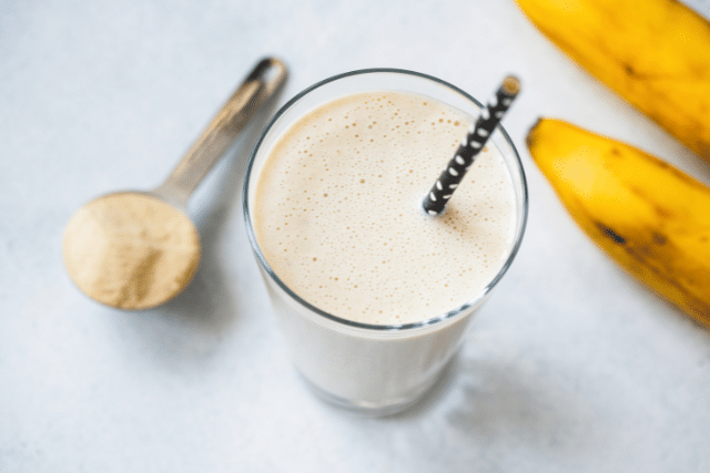 Creamy protein shake